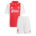 Camiseta Ajax Brian Brobbey #9 Primera Equipación Replica 2024-25 para niños mangas cortas (+ Pantalones cortos)